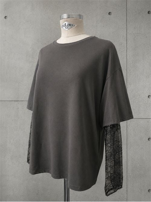 Tshirt con manica pizzo SUSY STAR | ST251182ESPRESSO